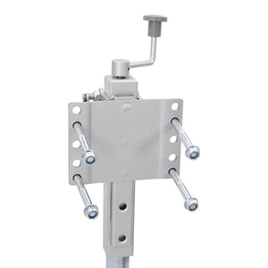 vidaXL Trailer Jockey Wheel 12 V 550 W Aluminum