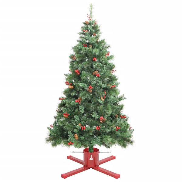 vidaXL Christmas Tree Stand Red 61x61x15.5 cm