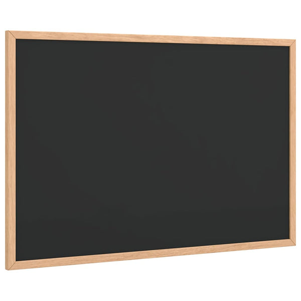 vidaXL Chalkboard with Solid Pine Wood Frame Black 60 x 40 cm