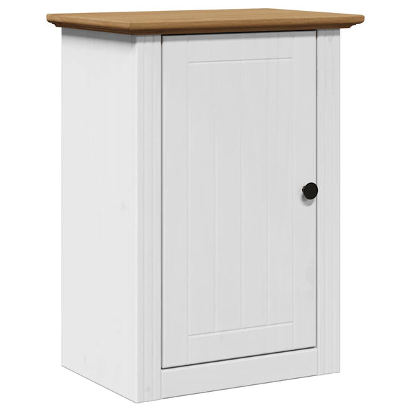 vidaXL Wall Cabinet BODO White and Brown 44x30x60 cm