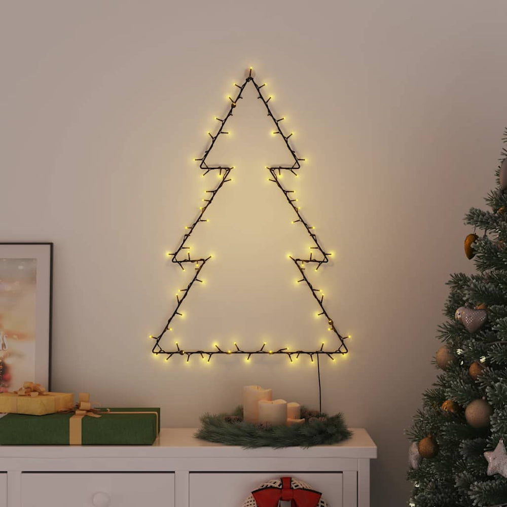 vidaXL Christmas Lighting Christmas Tree Silhouette 115 LEDs