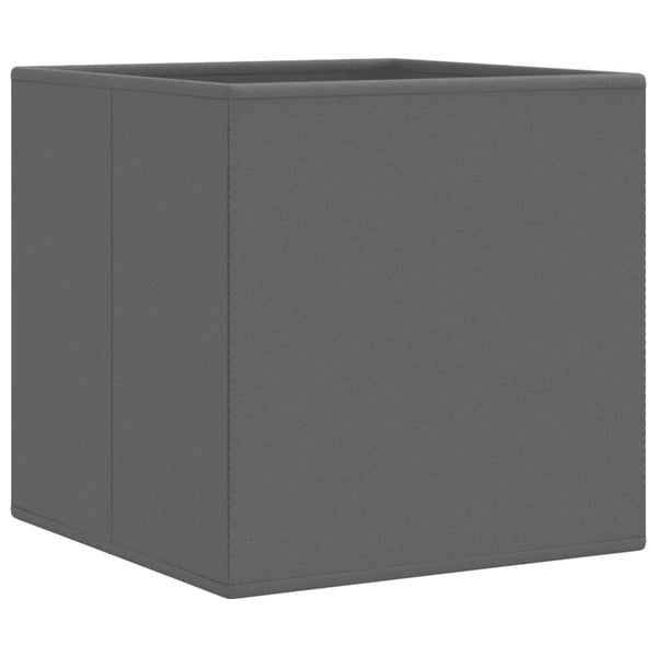 vidaXL Foldable Storage Boxes 10 pcs. Grey 32x32x32 cm Non-woven