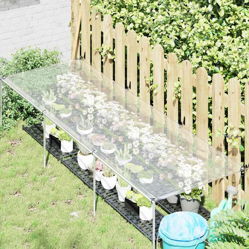 vidaXL Plant Cover with Eyelets 1x3 m Polyethylene