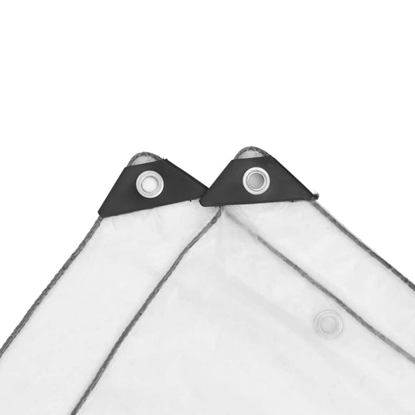 vidaXL Plant Cover with Eyelets 2x6 m Polyethylene