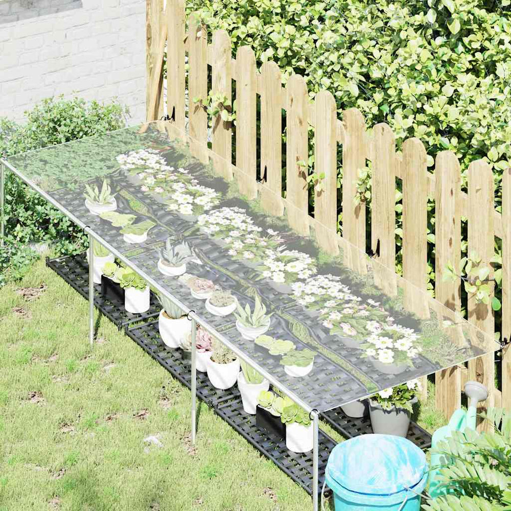 vidaXL Plant Cover with Eyelets 1x3 m PVC