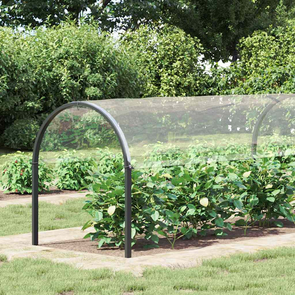 vidaXL Plant Cover with Eyelets 2x10 m PVC