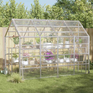 vidaXL Plant Cover with Eyelets 3x6 m PVC