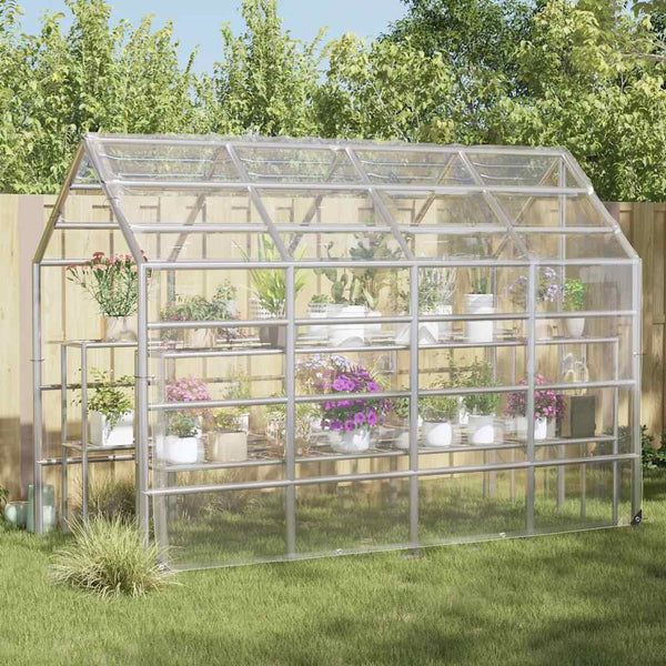 vidaXL Plant Cover with Eyelets 3x6 m PVC