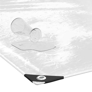 vidaXL Plant Cover with Eyelets 3x10 m PVC
