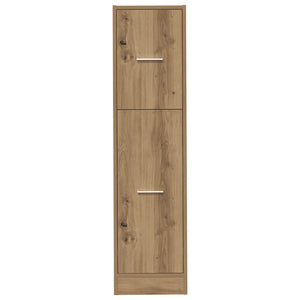 vidaXL Apothecary Cabinet Artisan Oak 30x41x118 cm Engineered Wood