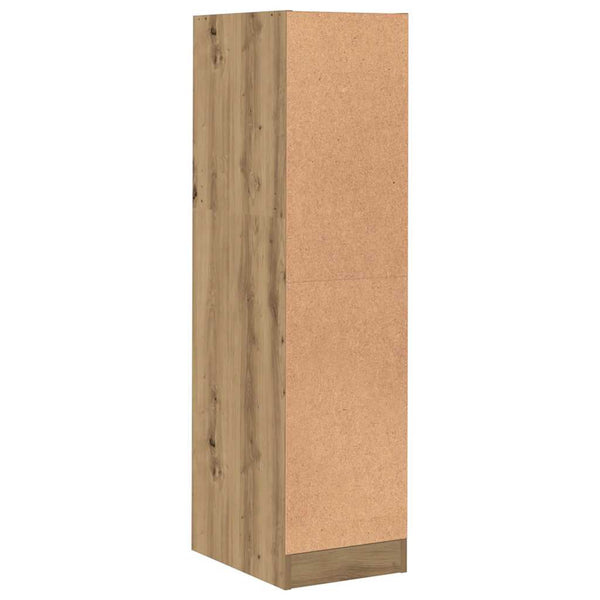 vidaXL Apothecary Cabinet Artisan Oak 30x41x118 cm Engineered Wood