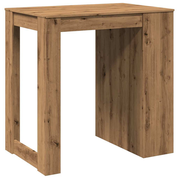vidaXL Bar Table Artisan Oak 102x70x103.5 cm Engineered Wood