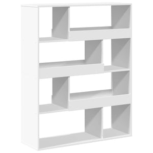 vidaXL Bookshelf White 100x33x125.5 cm Engineered Wood