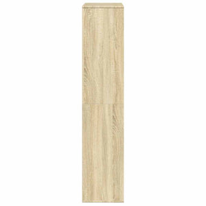 vidaXL Bookcase Sonoma Oak 100x33x156.5 cm Engineered Wood
