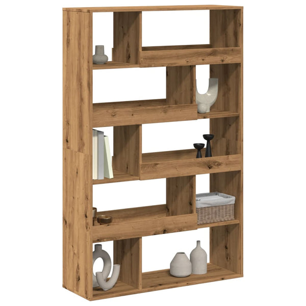 vidaXL Bookcase Artisan Oak 100x33x156.5 cm Engineered Wood