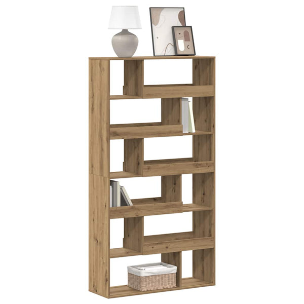 vidaXL Bookshelf Artisan Oak 100x33x187.5 cm Engineered Wood