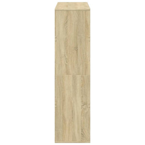 vidaXL Sonoma Oak Bookcase 100x33x125.5 cm Engineered Wood