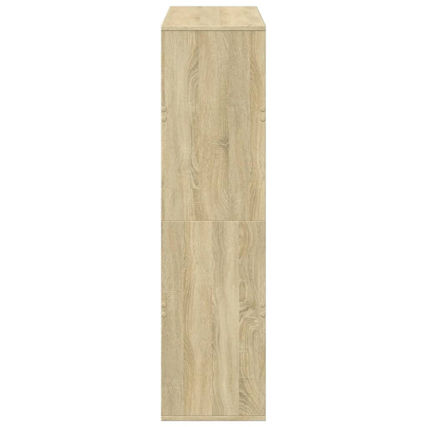 vidaXL Sonoma Oak Bookcase 100x33x125.5 cm Engineered Wood