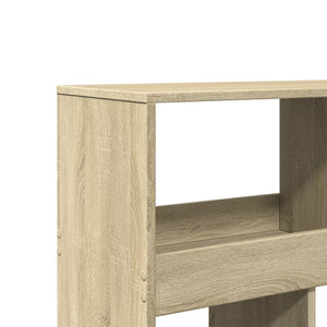 vidaXL Sonoma Oak Bookcase 100x33x125.5 cm Engineered Wood