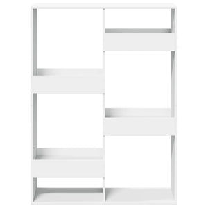 vidaXL Bookshelf White 100x33x135 cm Engineered Wood