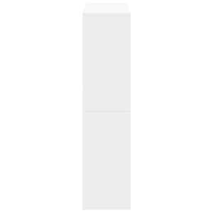 vidaXL Bookshelf White 100x33x135 cm Engineered Wood