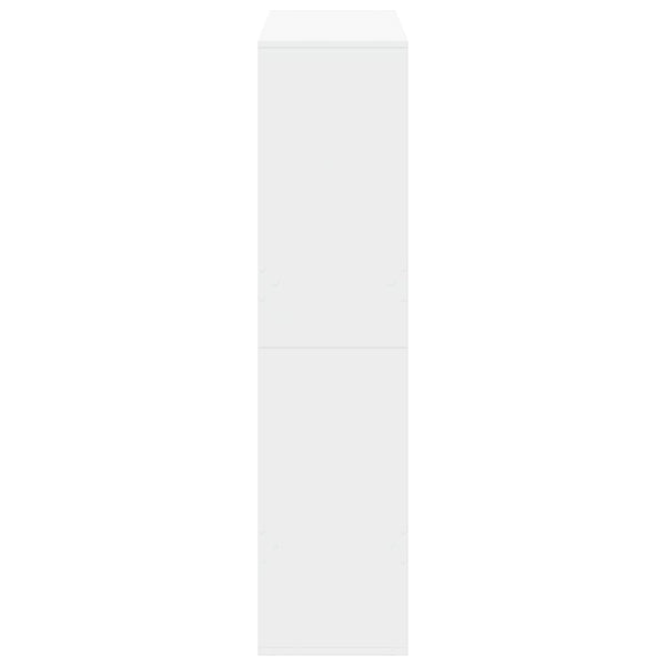 vidaXL Bookshelf White 100x33x135 cm Engineered Wood