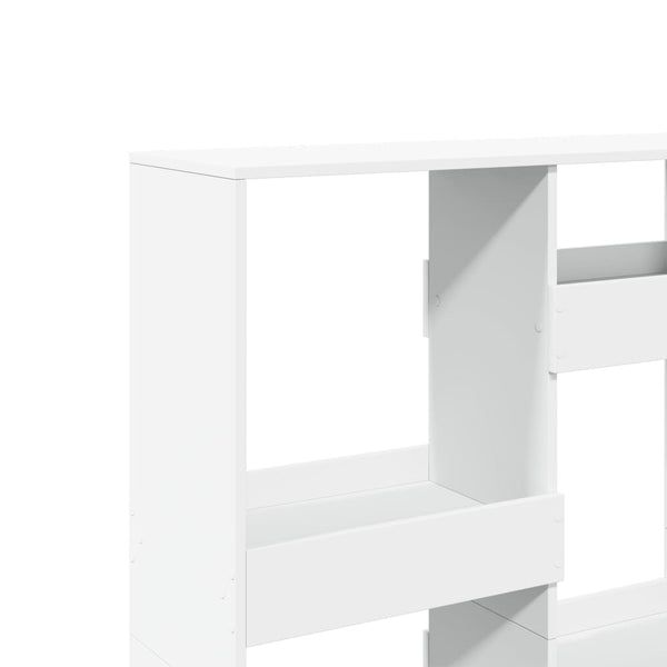 vidaXL Bookshelf White 100x33x135 cm Engineered Wood
