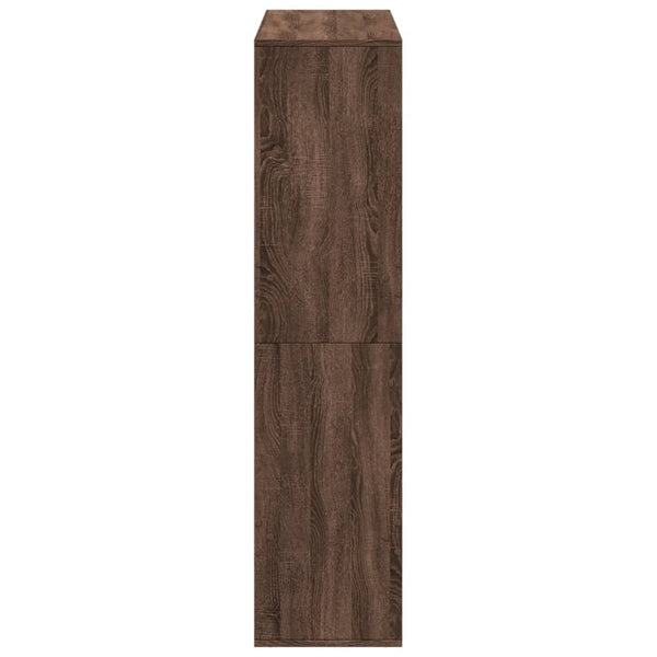 vidaXL Bookshelf Brown Oak Look 100x33x135 cm Engineered Wood