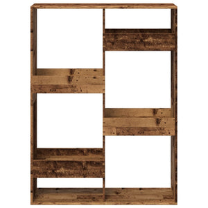 vidaXL Bookshelf Reclaimed Wood Look 100x33x135 cm Engineered Wood