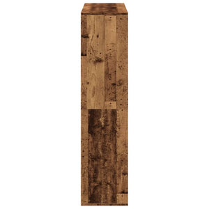 vidaXL Bookshelf Reclaimed Wood Look 100x33x135 cm Engineered Wood