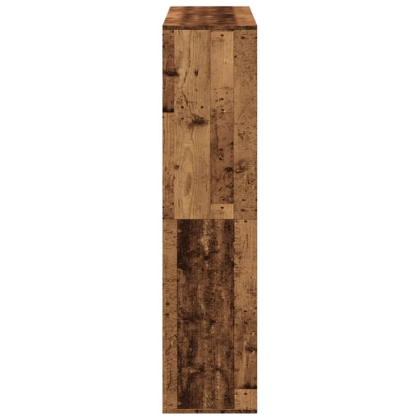 vidaXL Bookshelf Reclaimed Wood Look 100x33x135 cm Engineered Wood