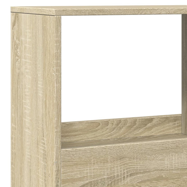 vidaXL Sonoma Oak Bookcase 100x33x155.5 cm Engineered Wood
