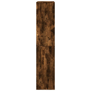 vidaXL Bookshelf Smoked Oak 100x33x155.5 cm Engineered Wood