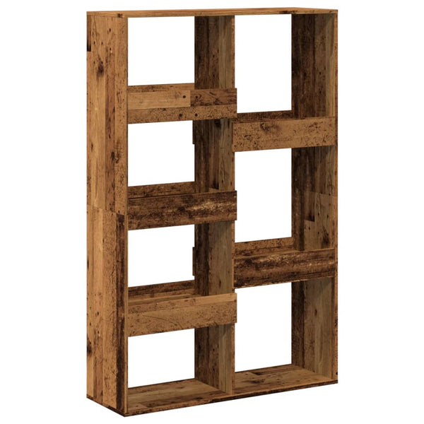 vidaXL Bookshelf Reclaimed Wood Look 100x33x155.5 cm Engineered Wood