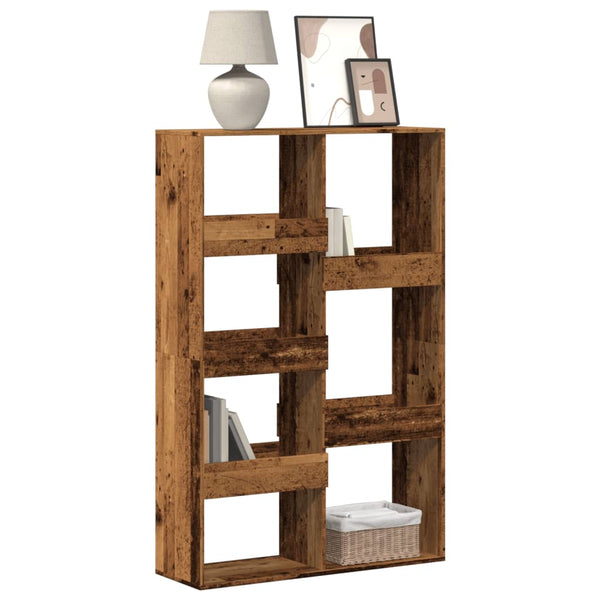 vidaXL Bookshelf Reclaimed Wood Look 100x33x155.5 cm Engineered Wood