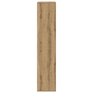 vidaXL Bookcase Artisan Oak 100x33x155.5 cm Engineered Wood
