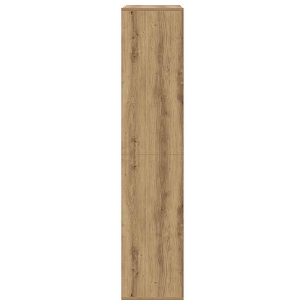 vidaXL Bookcase Artisan Oak 100x33x155.5 cm Engineered Wood