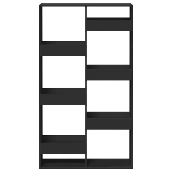 vidaXL Bookshelf Black 100x33x175 cm Engineered Wood