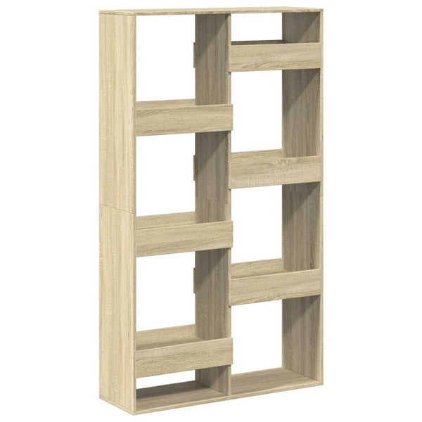 vidaXL Bookshelf Sonoma Oak 100x33x175 cm Engineered Wood
