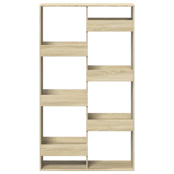 vidaXL Bookshelf Sonoma Oak 100x33x175 cm Engineered Wood