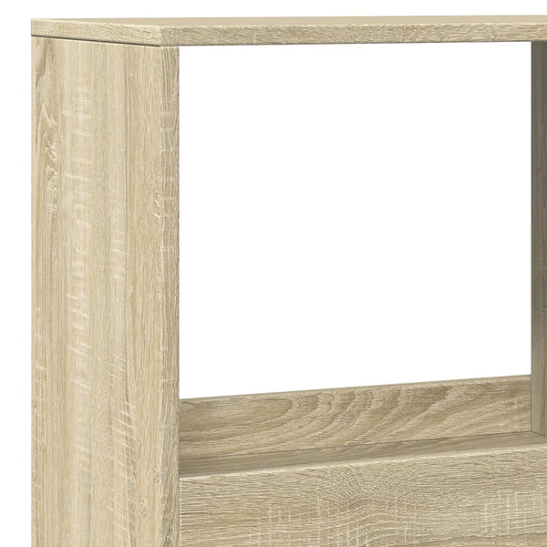 vidaXL Bookshelf Sonoma Oak 100x33x175 cm Engineered Wood