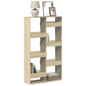 vidaXL Bookshelf Sonoma Oak 100x33x175 cm Engineered Wood