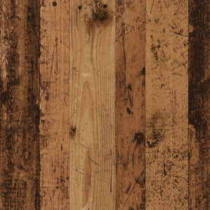 vidaXL LED Desk Reclaimed Wood Look 120x55x91 cm Engineered Wood