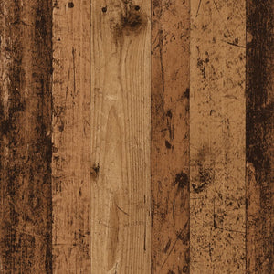 vidaXL LED Desk Reclaimed Wood Look 200x55x91 cm Engineered Wood