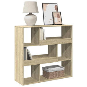 vidaXL Room Divider Sonoma Oak 100x33x94.5 cm Engineered Wood