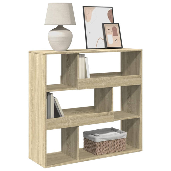 vidaXL Room Divider Sonoma Oak 100x33x94.5 cm Engineered Wood