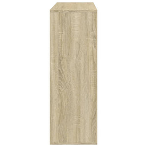 vidaXL Room Divider Sonoma Oak 100x33x94.5 cm Engineered Wood