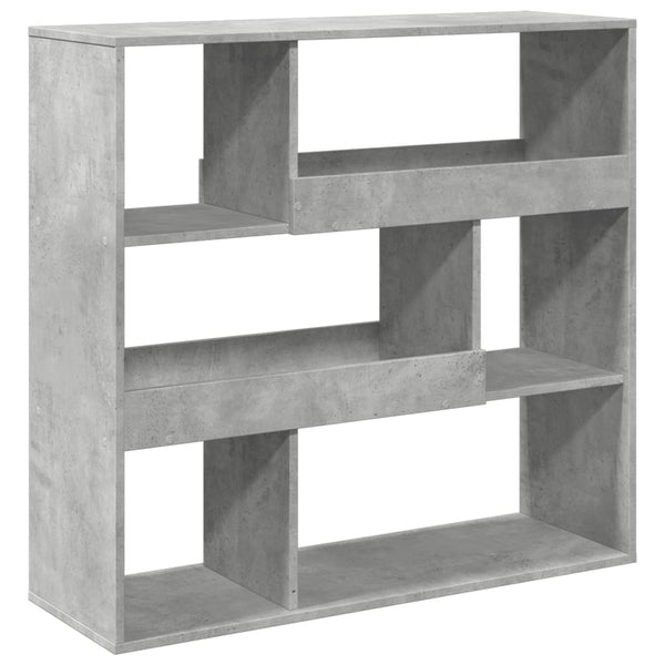 vidaXL Room Divider Concrete Gray 100x33x94.5 cm Engineered Wood