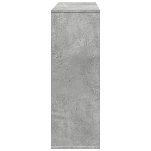 vidaXL Room Divider Concrete Gray 100x33x94.5 cm Engineered Wood