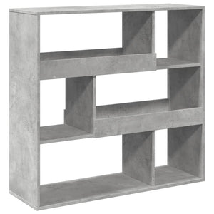 vidaXL Room Divider Concrete Gray 100x33x94.5 cm Engineered Wood